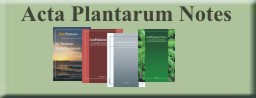 Acta Plantarum Notes